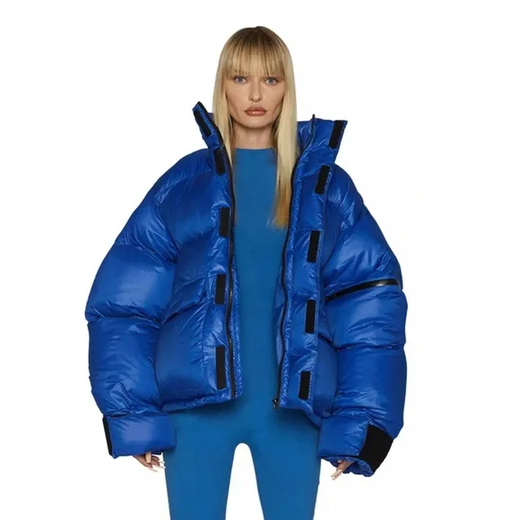 Entire Studios PFD PUFFER JACKET PERSIAN BLUE - Picture 1 of 8
